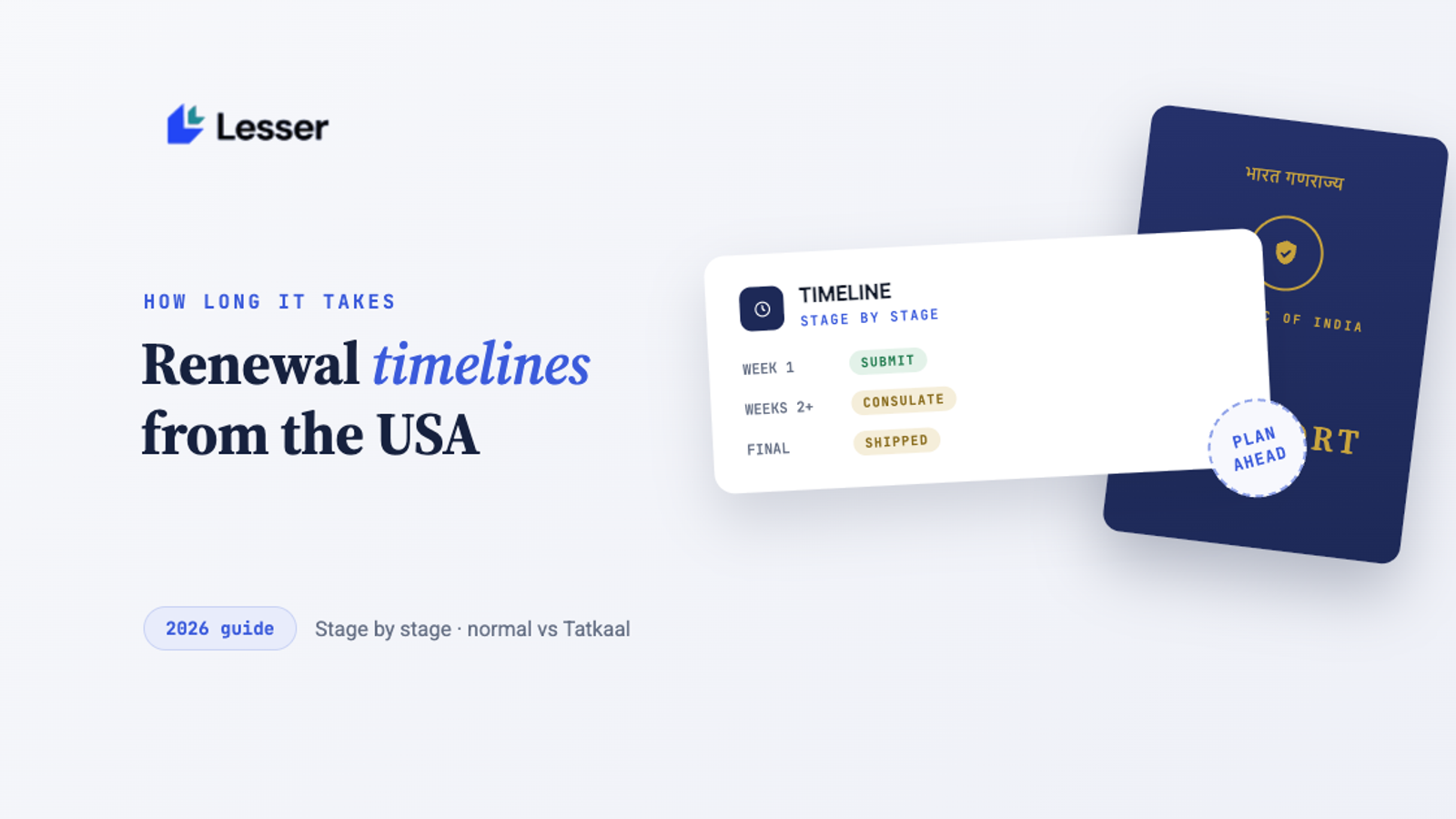 indian passport renewal timeline usa