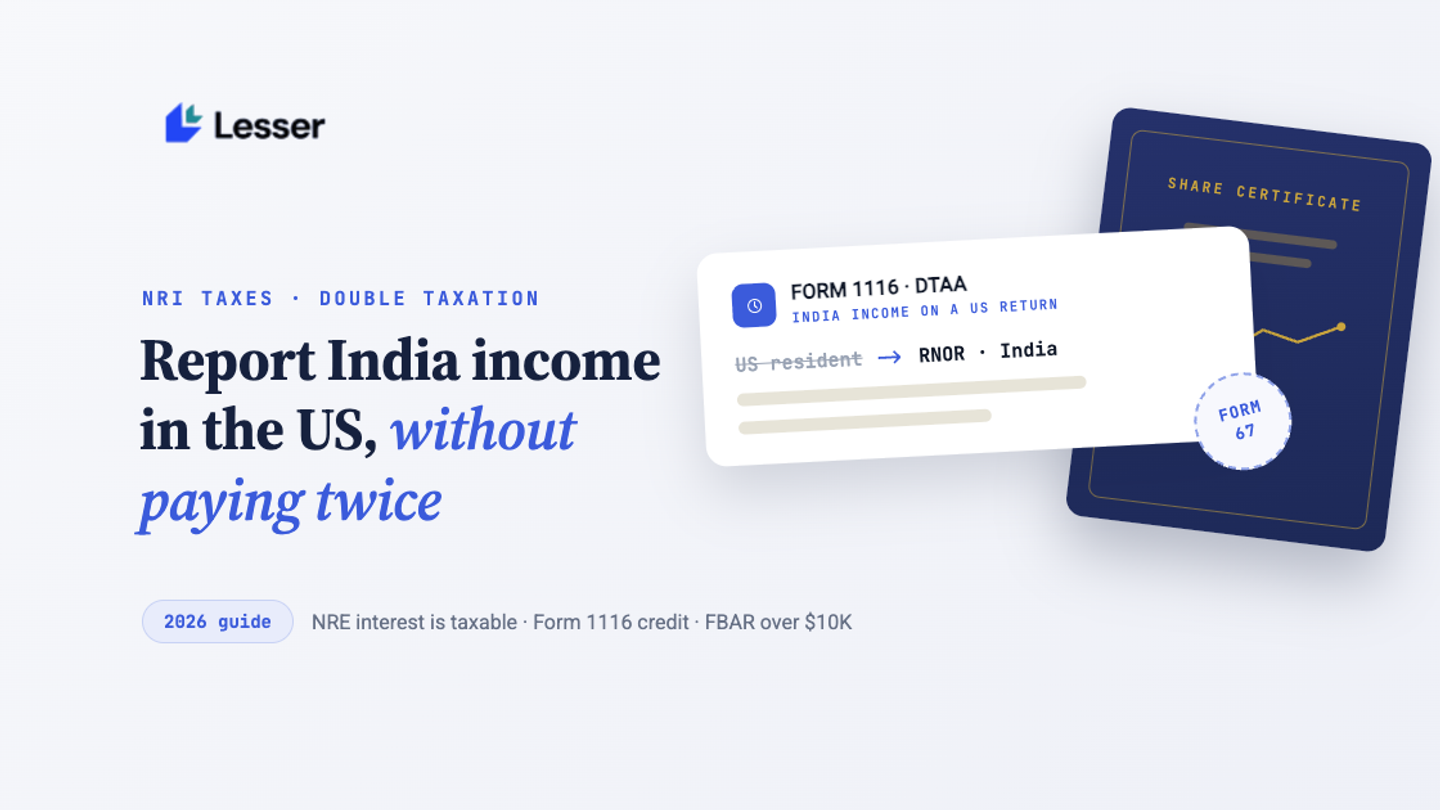 How to report India income on your US tax return (and avoid double taxation)