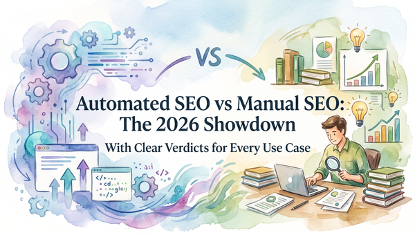 Automated SEO vs Manual SEO: The 2026 Showdown (With Clear Verdicts for Every Use Case)