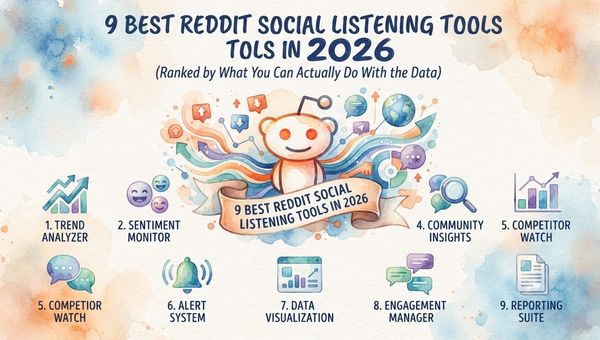 9 Best Reddit Social Listening Tools in 2026 (Ranked by What You Can Actually Do With the Data)