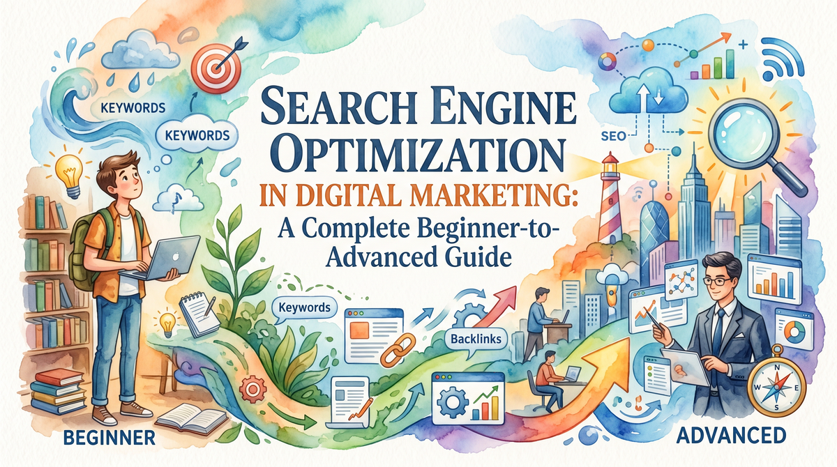 Search Engine Optimization in Digital Marketing: A Complete Beginner-to-Advanced Guide