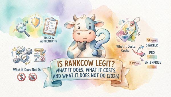 Is RankCow Legit? What It Does, What It Costs, and What It Does Not Do (2026)