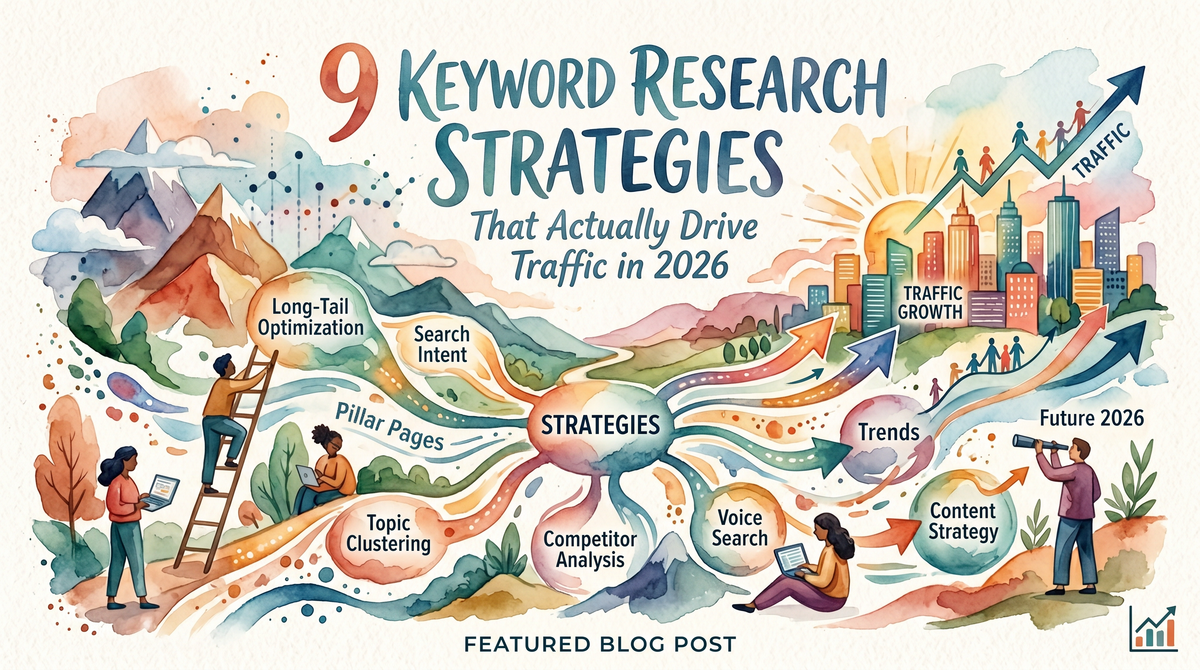 9 Keyword Research Strategies That Actually Drive Traffic in 2026