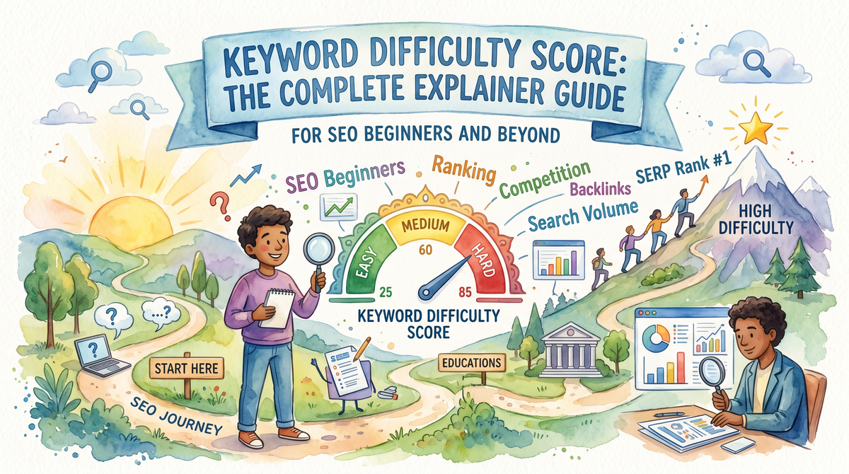 Keyword Difficulty Score: The Complete Explainer Guide for SEO Beginners and Beyond