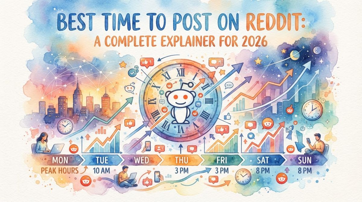Best Time to Post on Reddit: A Complete Explainer for 2026