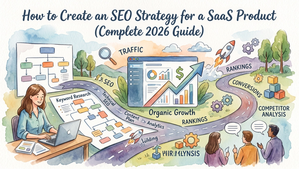 How to Create an SEO Strategy for a SaaS Product (Complete 2026 Guide)