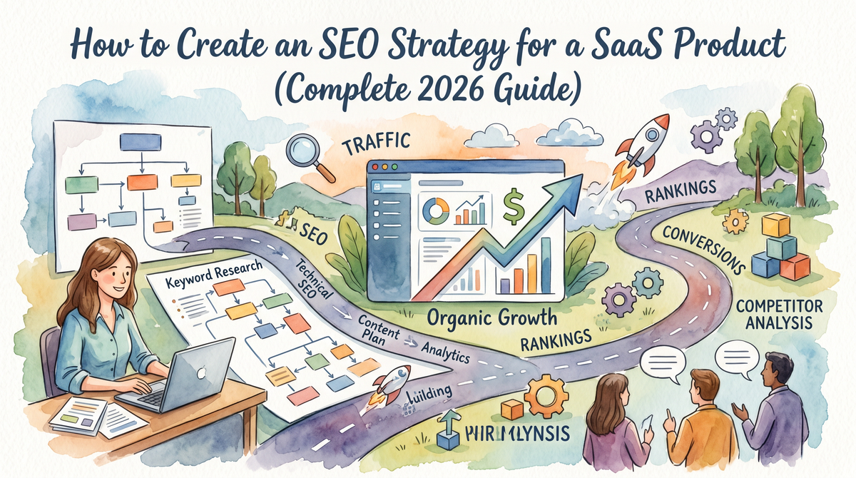 How to Create an SEO Strategy for a SaaS Product (Complete 2026 Guide)