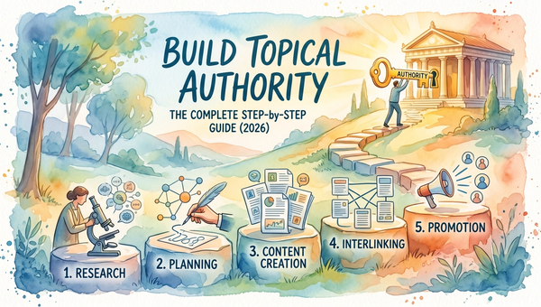 How to Build Topical Authority: The Complete Step-by-Step Guide (2026)