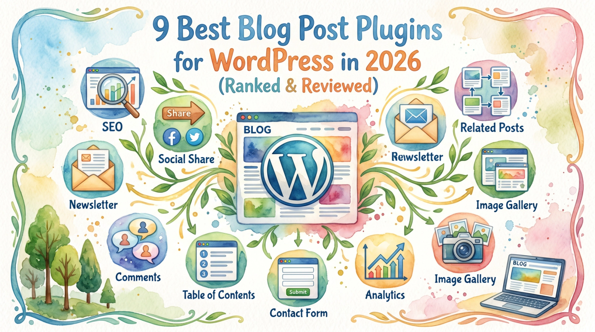 9 Best Blog Post Plugins for WordPress in 2026 (Ranked & Reviewed)