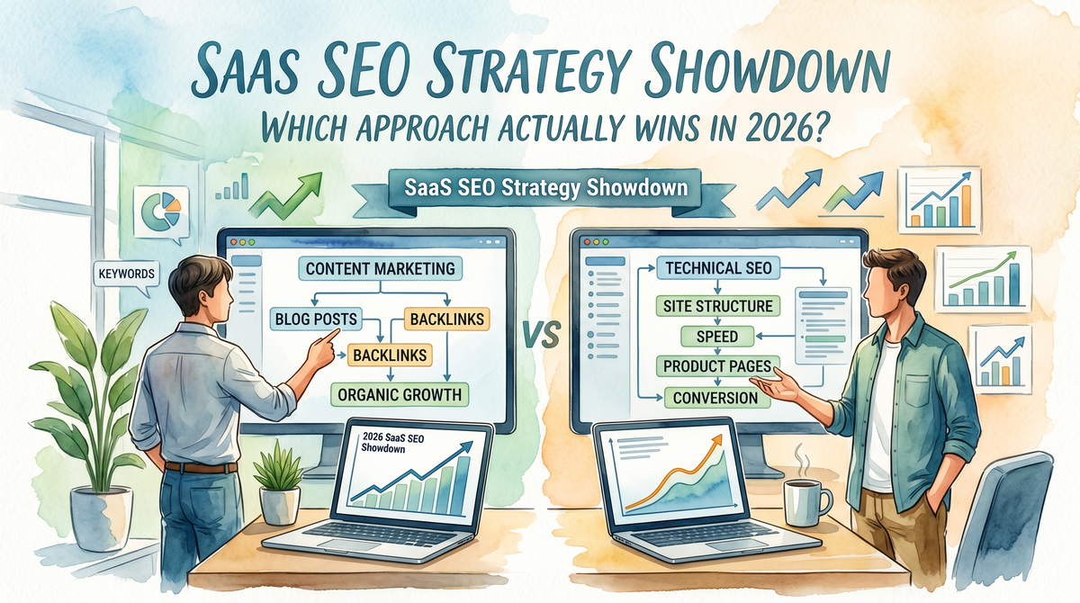SaaS SEO Strategy Showdown: Which Approach Actually Wins in 2026?