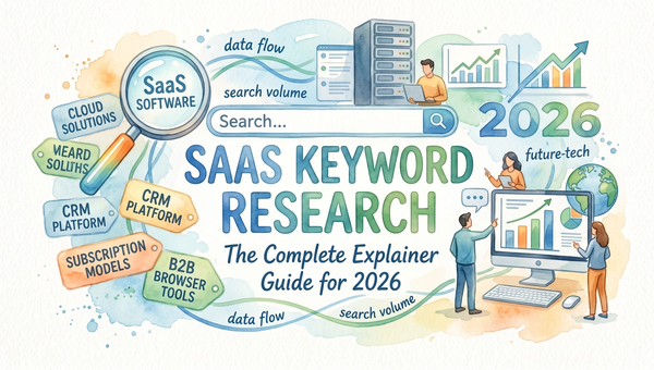 SaaS Keyword Research: The Complete Explainer Guide for 2026