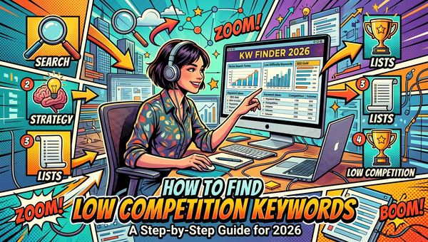 How to Find Low Competition Keywords: A Step-by-Step Guide for 2026