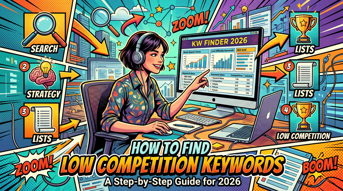 How to Find Low Competition Keywords: A Step-by-Step Guide for 2026