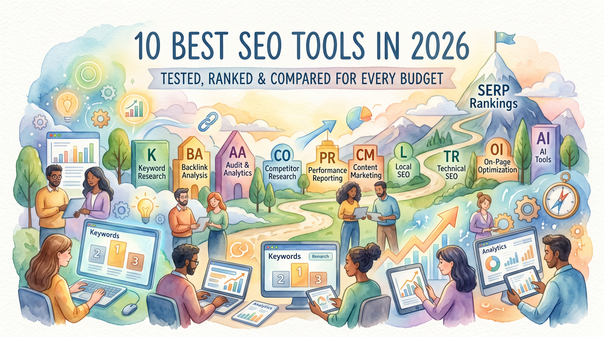 10 Best SEO Tools in 2026: Tested, Ranked & Compared for Every Budget