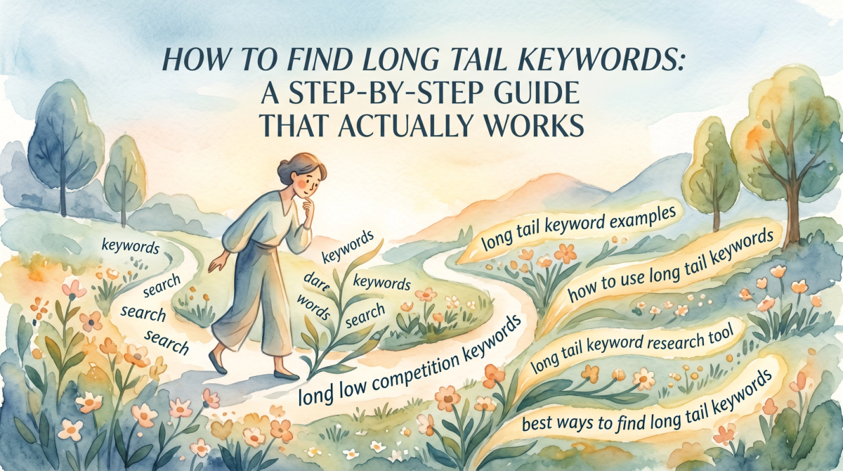 How to Find Long Tail Keywords: A Step-by-Step Guide That Actually Works