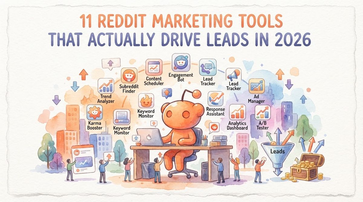 11 Reddit Marketing Tools That Actually Drive Leads in 2026