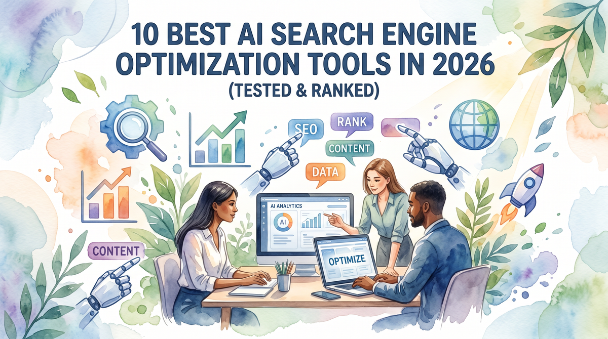 10 Best AI Search Engine Optimization Tools in 2026 (Tested & Ranked)