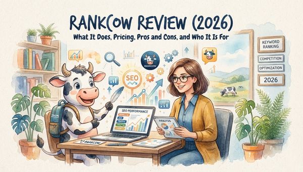 RankCow Review (2026): What It Does, Pricing, Pros and Cons, and Who It Is For