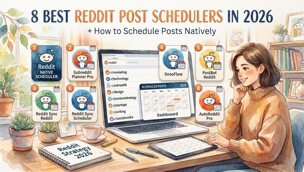 8 Best Reddit Post Schedulers in 2026 (+ How to Schedule Posts Natively)