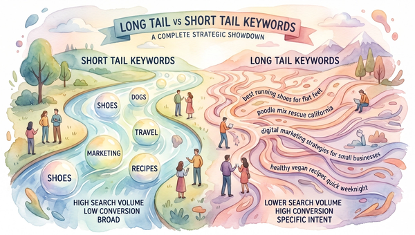 Long Tail vs Short Tail Keywords: The Complete Strategic Showdown (2026)