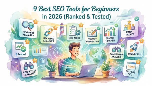 9 Best SEO Tools for Beginners in 2026 (Ranked & Tested)