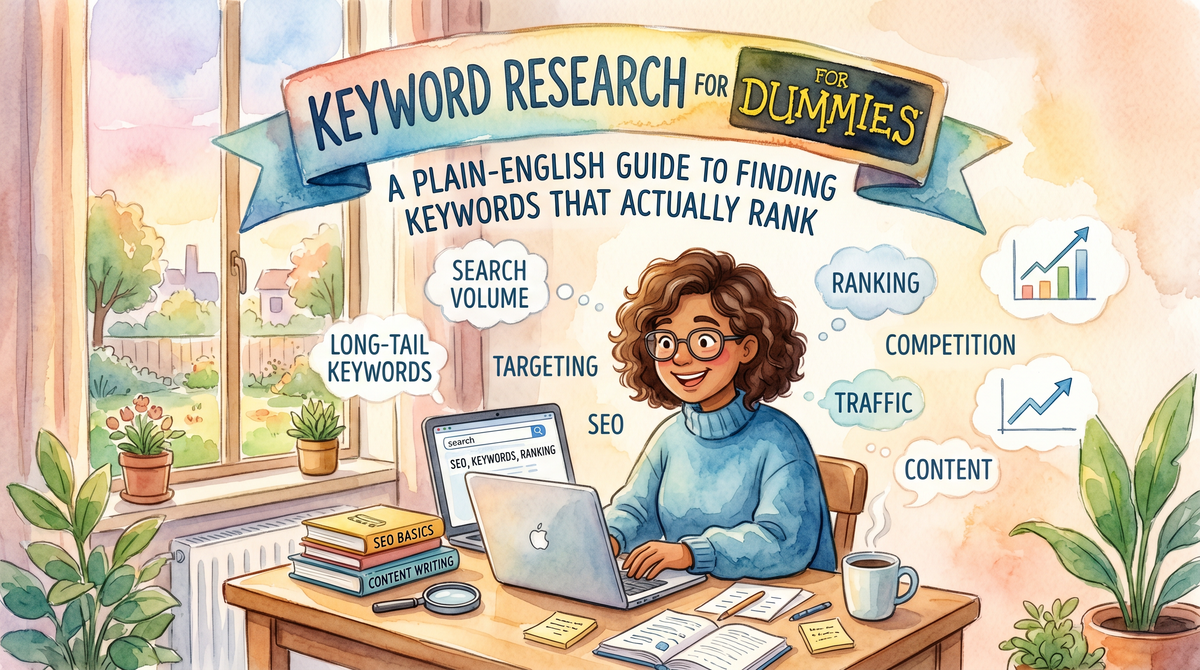 Keyword Research for Dummies: A Plain-English Guide to Finding Keywords That Actually Rank