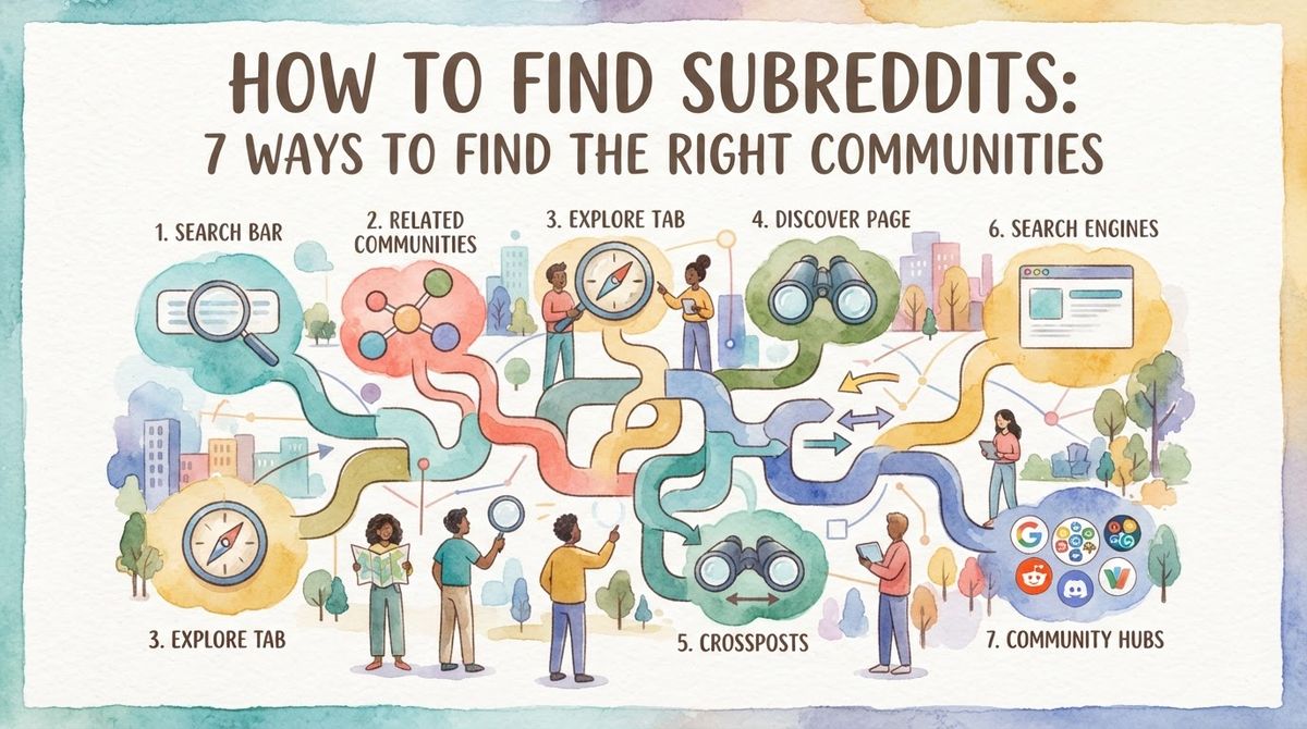 How to Find Subreddits: 7 Ways to Find the Right Communities