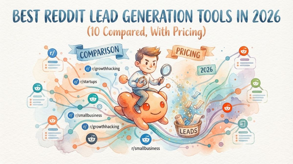 Best Reddit Lead Generation Tools in 2026 (10 Compared, With Pricing)
