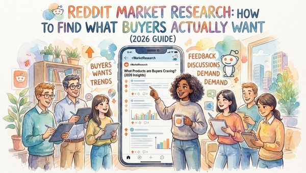 Reddit Market Research: How to Find What Buyers Actually Want (2026 Guide)