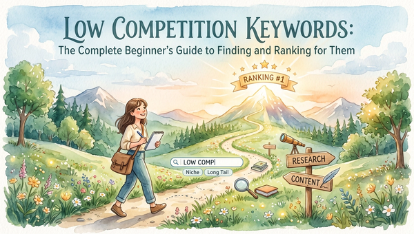 Low Competition Keywords: The Complete Beginner's Guide to Finding and Ranking for Them