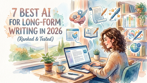 7 Best AI for Long-Form Writing in 2026 (Ranked & Tested)
