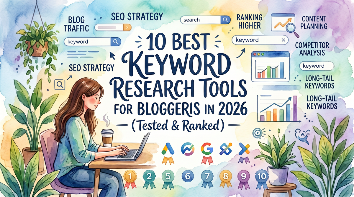 10 Best Keyword Research Tools for Bloggers in 2026 (Tested & Ranked)