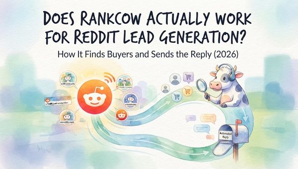 Does RankCow Actually Work for Reddit Lead Generation? How It Finds Buyers and Sends the Reply (2026)