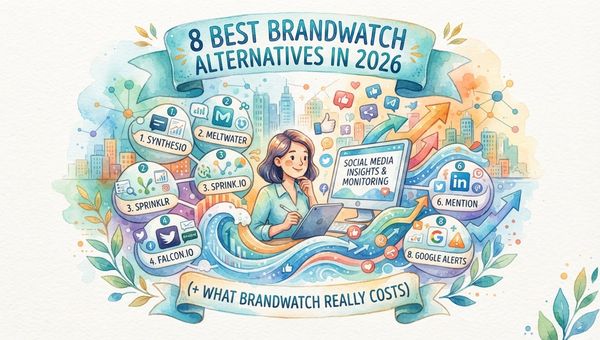 8 Best Brandwatch Alternatives in 2026 (+ What Brandwatch Really Costs)