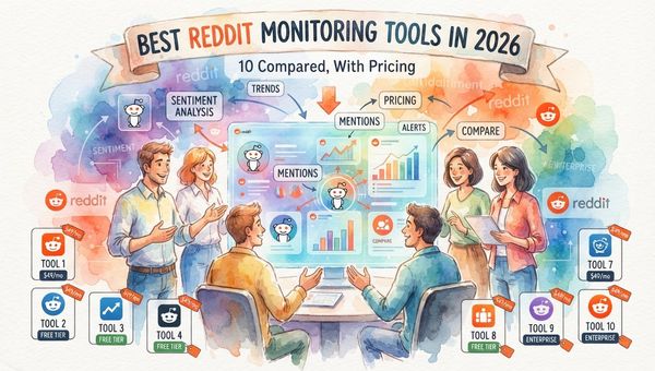 Best Reddit Monitoring Tools in 2026 (10 Compared, With Pricing)