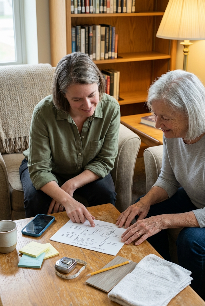 Designing a Safe Senior-Friendly Laundry Room for Aging in Place