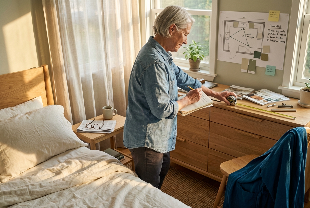 Senior-Friendly Kitchen Modifications to Prevent Falls at Home