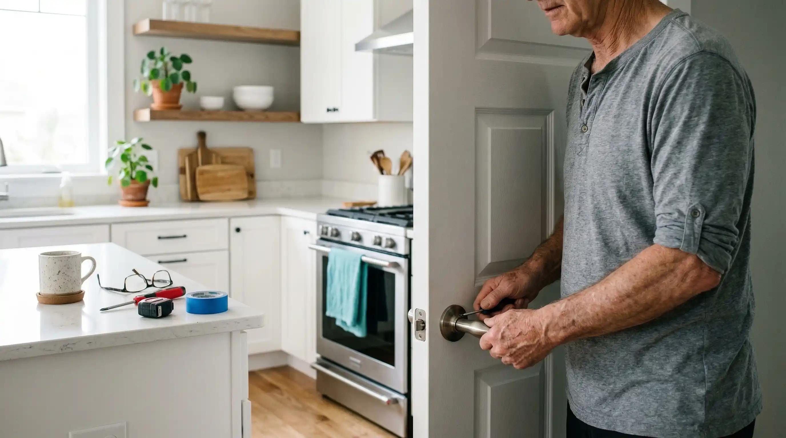 Door Handle Accessibility Upgrades for Seniors Aging in Place