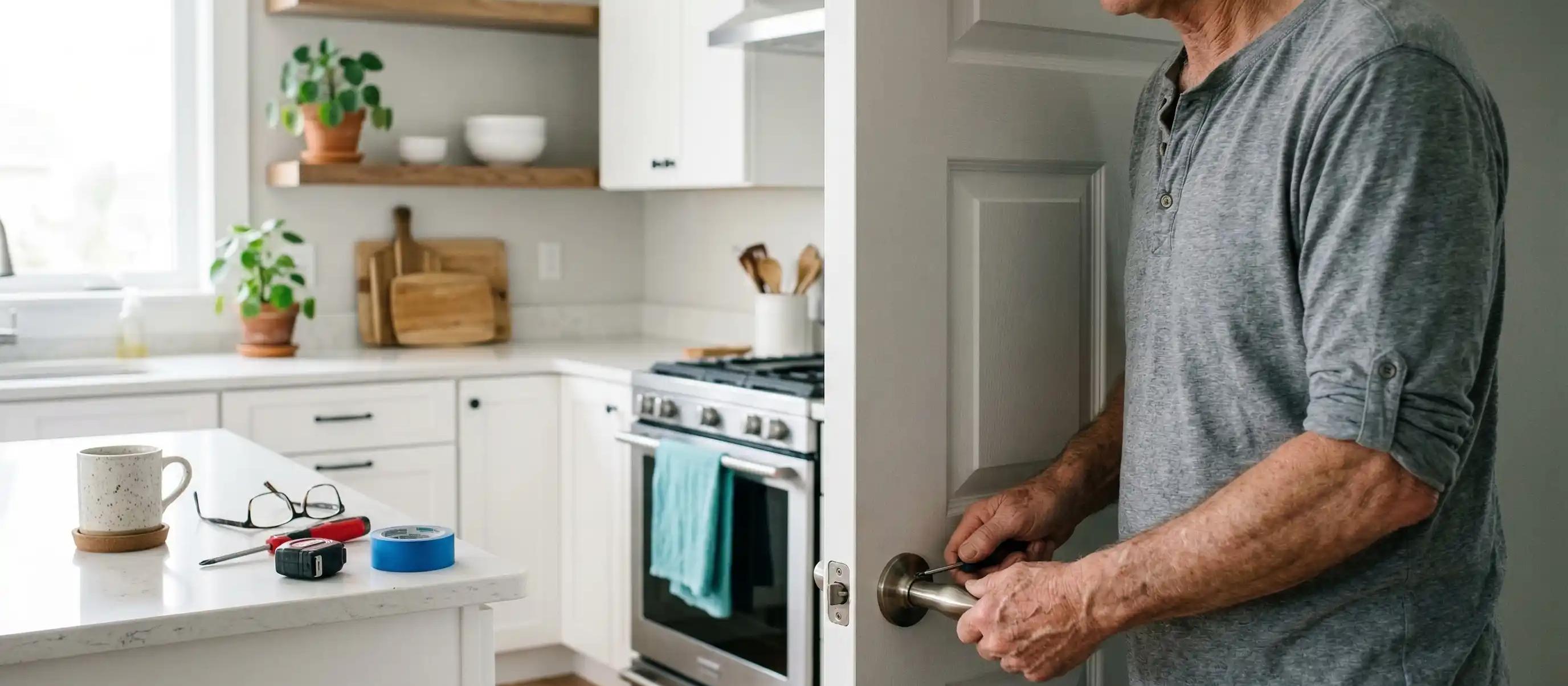 Door Handle Accessibility Upgrades for Seniors Aging in Place