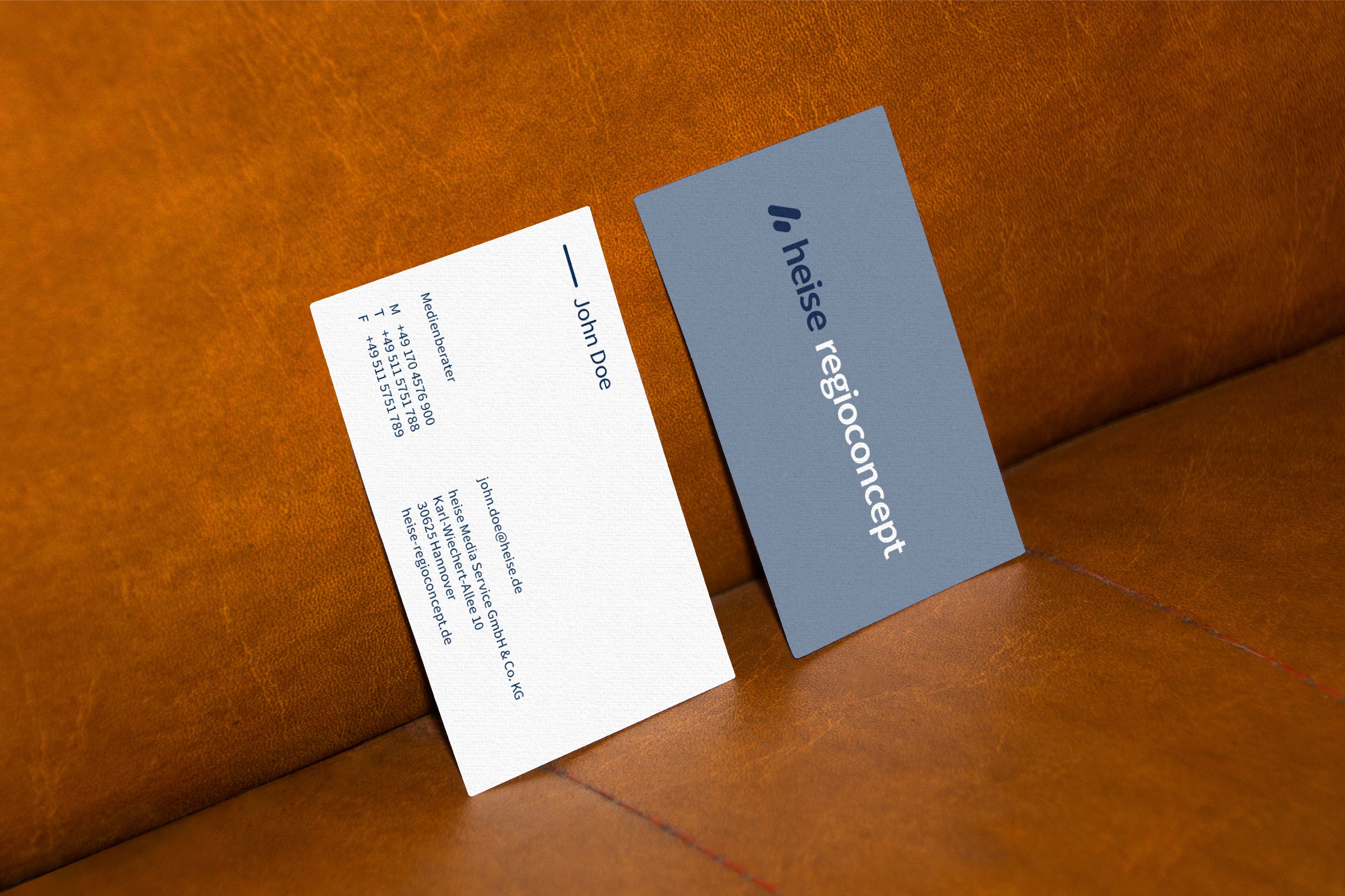 heise business card