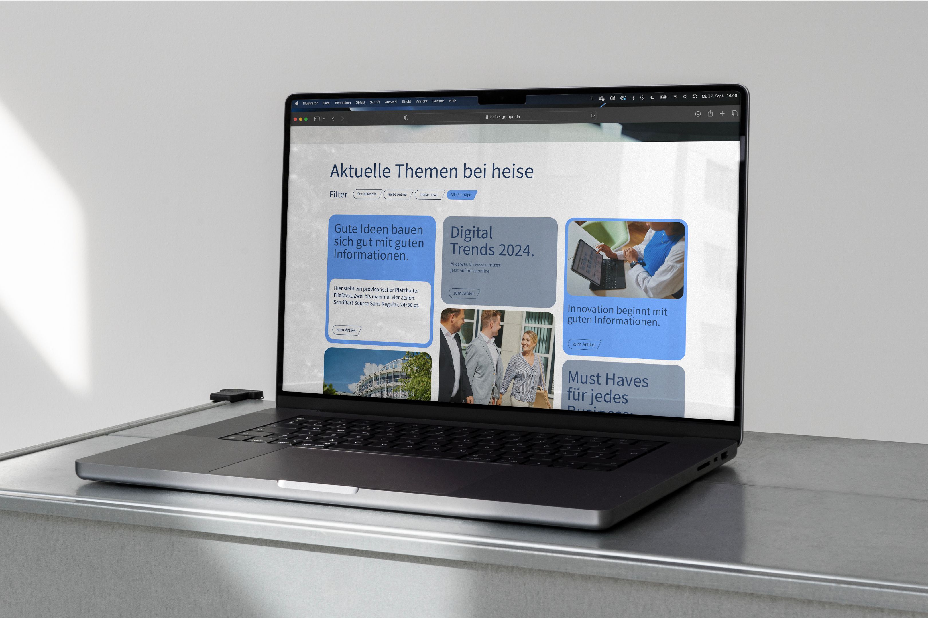 heise website