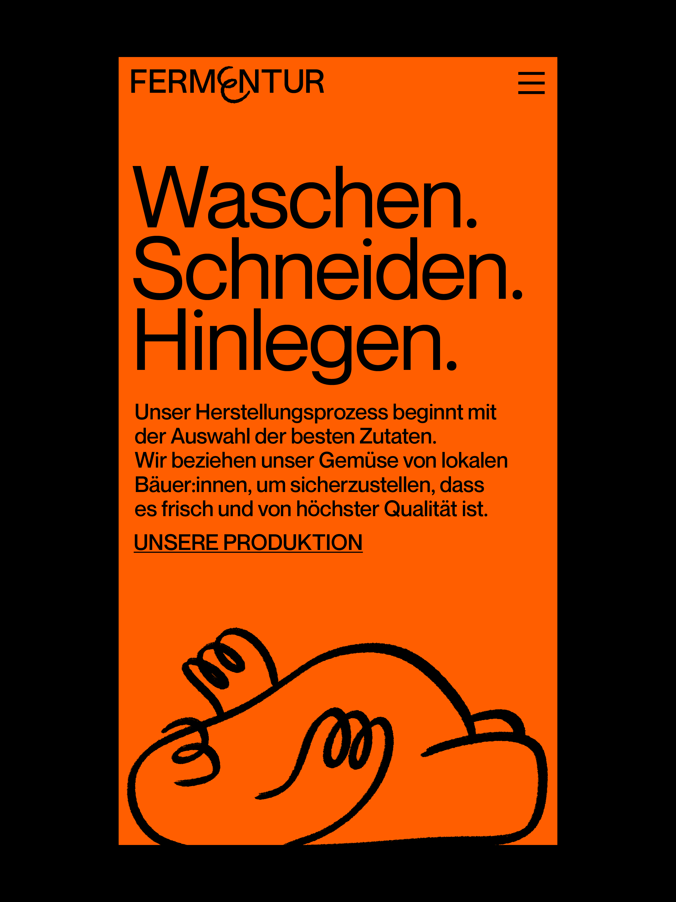 Fermentur Website – unsere Produktion
