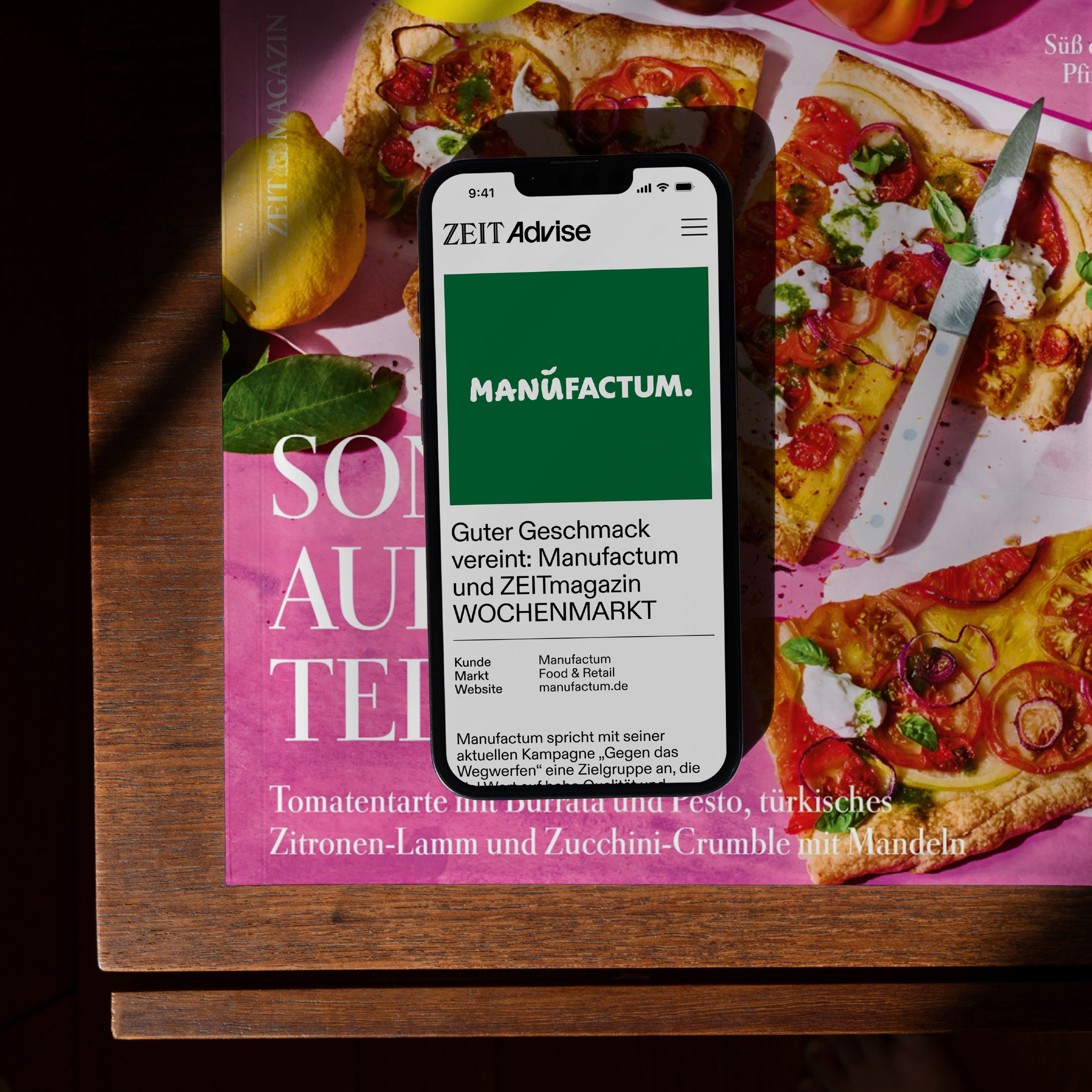 ZEIT Advise Website