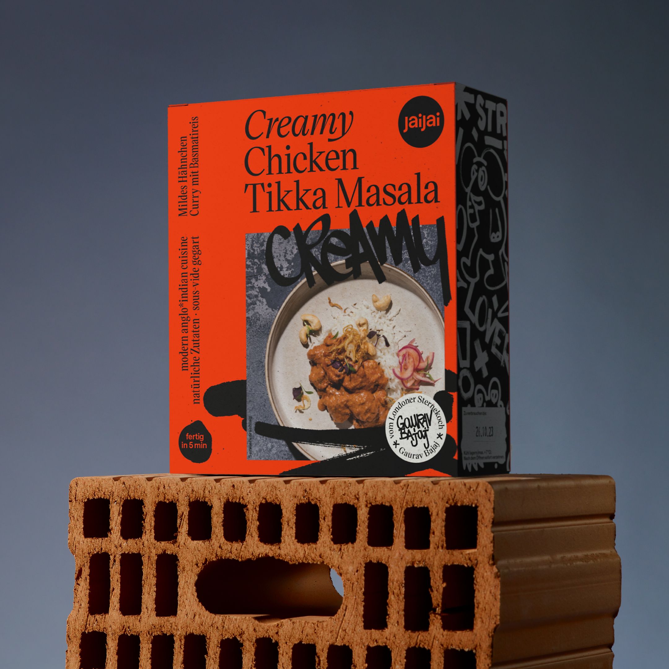 JaiJai – photoshoot packaging creamy chicken tikka masala