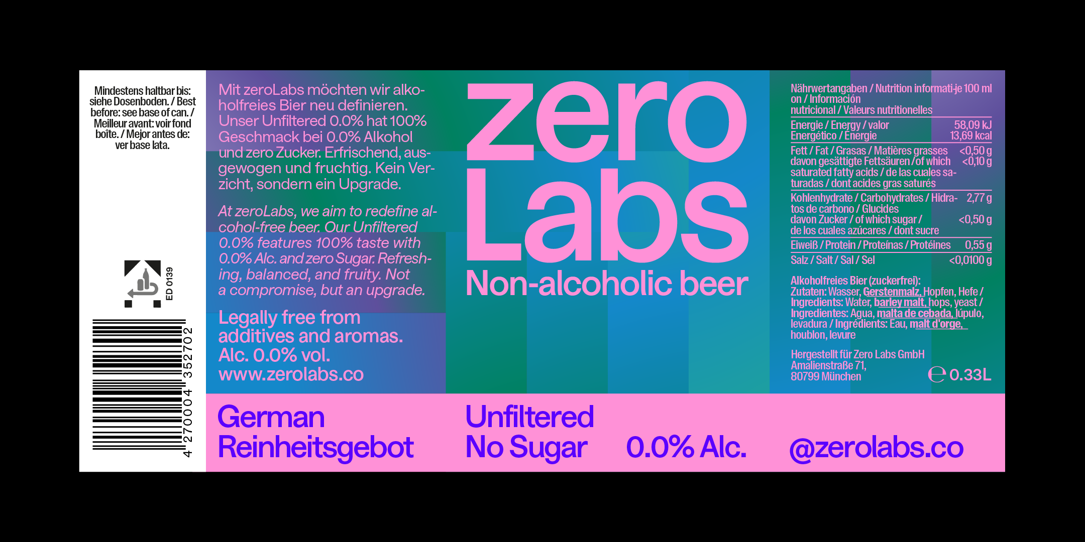 zeroLabs Label