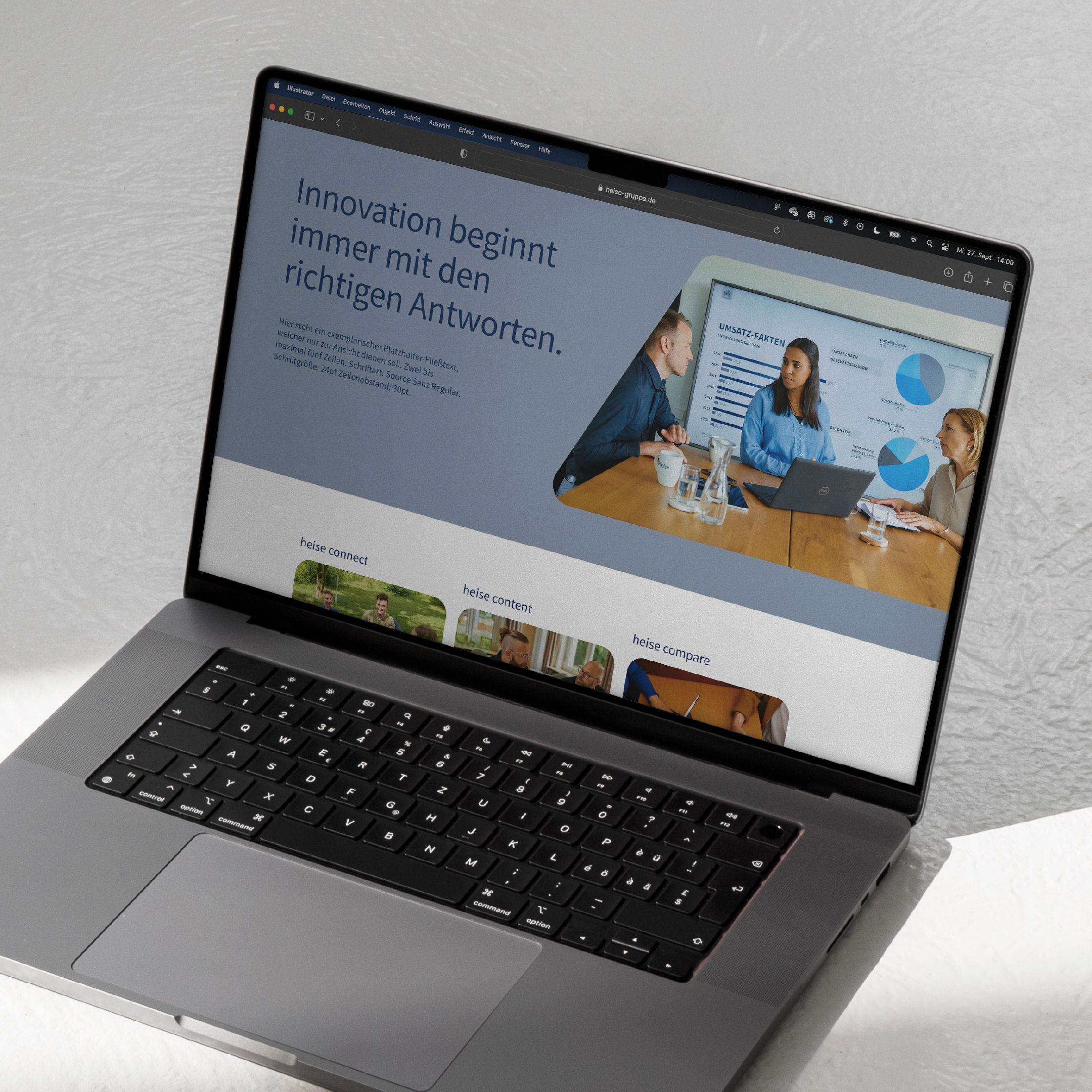 heise website