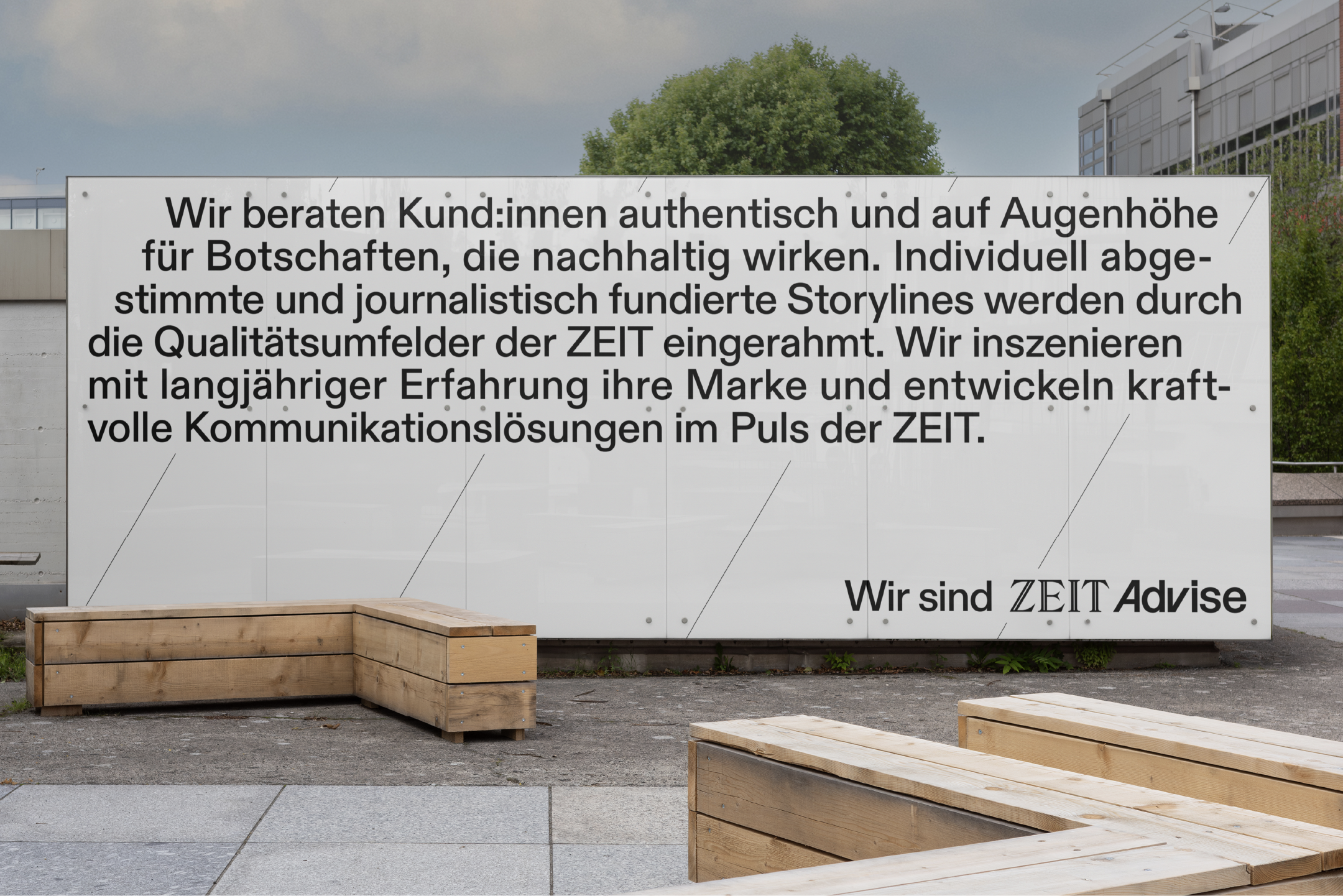Wir sind ZEIT Advise