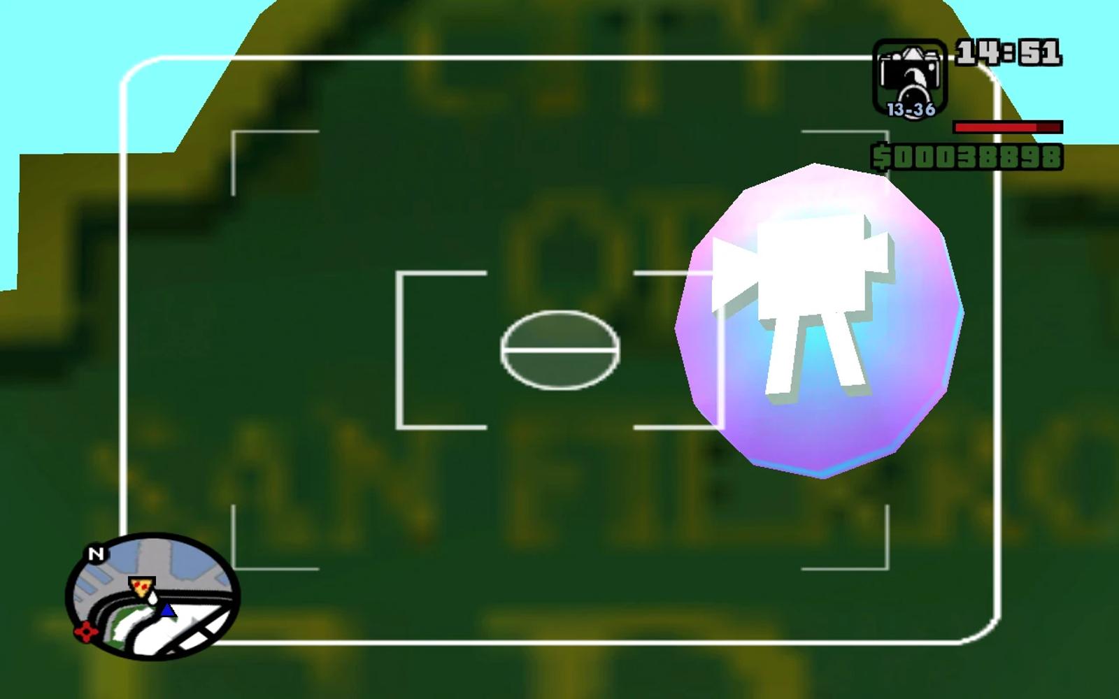 GTA San Andreas snapshot locations