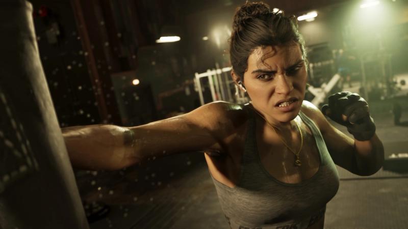 GTA 6 Lucia Fighting