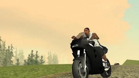GTA San Andreas bike riding